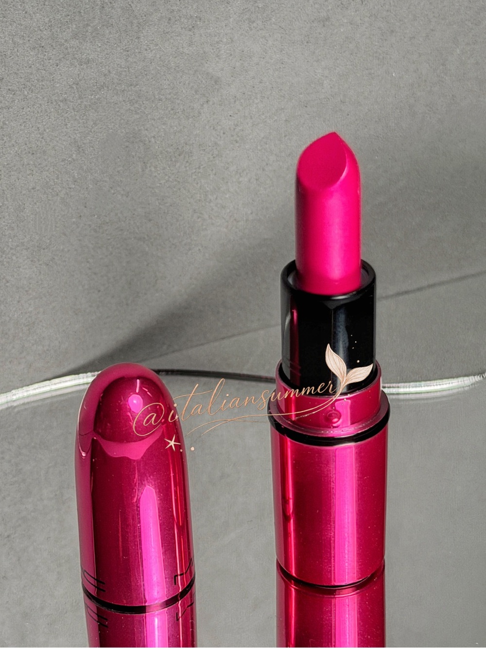 MAC Show Orchid Mini Travel Lipstick Rare Limited Edition Case Discontinued NWOB